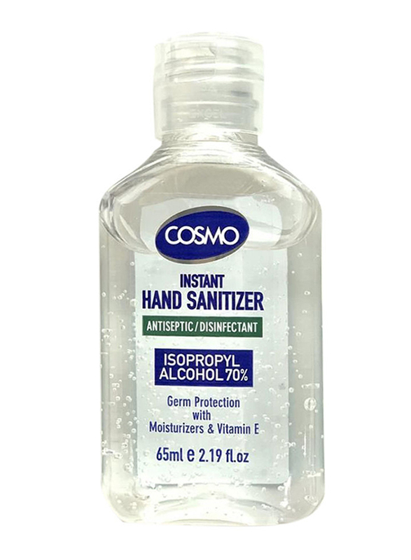 

Cosmos Cosmo Advanced Instant Antiseptic and Disinfectant Hand Sanitizer, 65ml