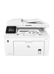 HP LaserJet Pro MFP M227FDW Mono Black and White Laser Multifunction Printer, White