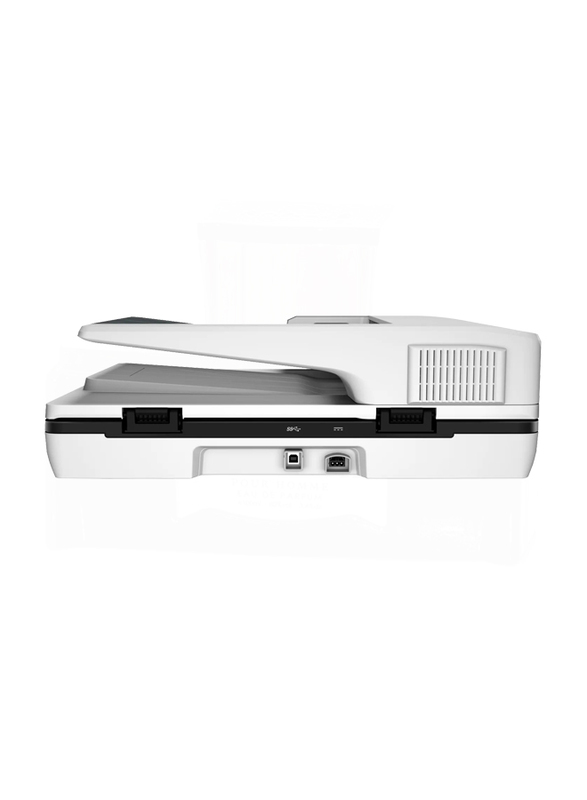 HP ScanJet Pro 3500F1 Flatbed Scanner with ADF, 1200DPI, White