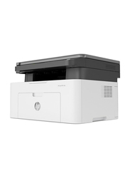 HP LaserJet MFP M135W Mono Black and White Laser Multifunction Printer, White