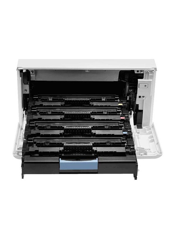 Hp Color Laser Jet M454dn Duplex Network All-in-One Printer, White
