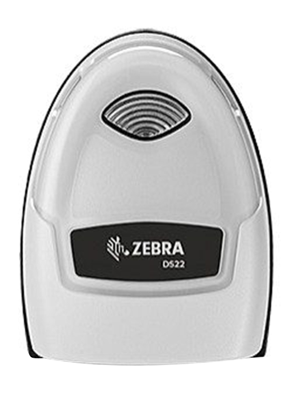 Zebra Symbol DS2208 2D Handheld Imagers Barcode Scanner, Nova White