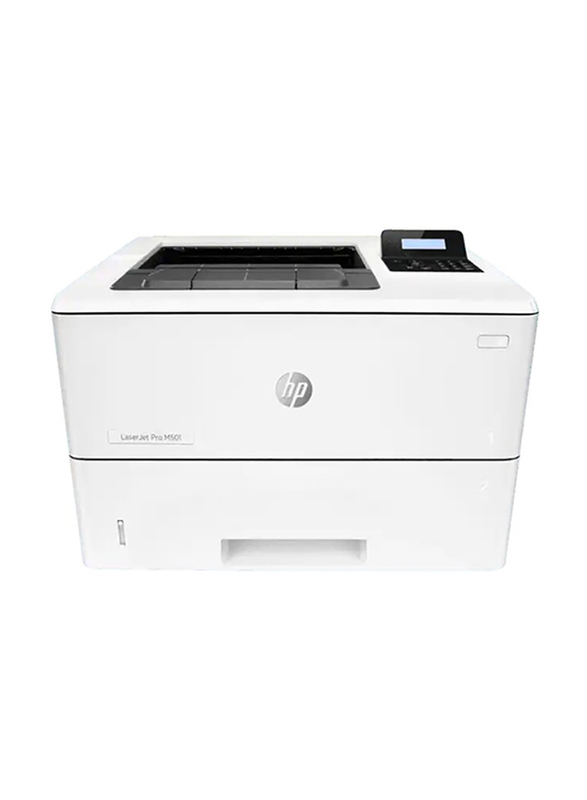 HP LaserJet Pro M501DN Laser Printer, White