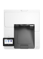 HP LaserJet Enterprise M611DN Laser Printer, White