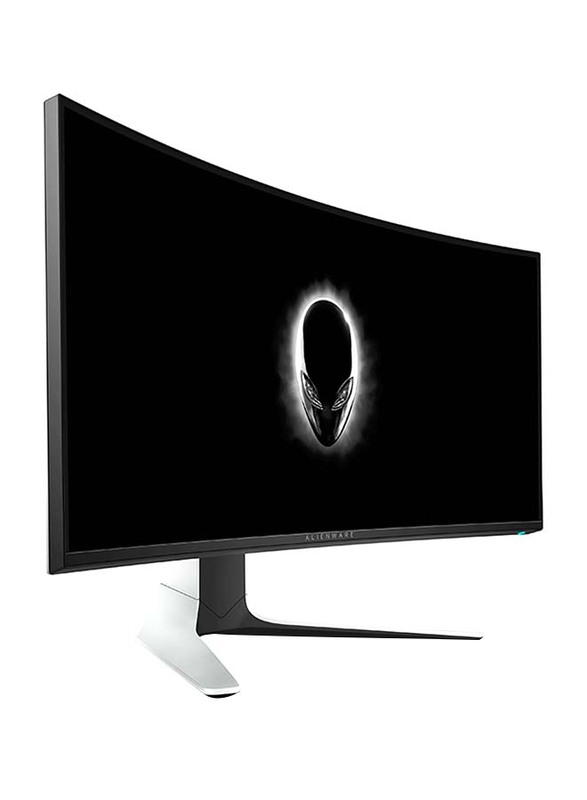 Dell 34 Inch Alienware Curved Full HD LED Gaming Monitor, 3420DW, White/Black