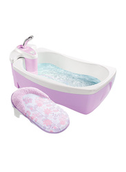 Summer Infant Lil' Luxuries Whirlpool, Bubbling Spa & Shower for Kids, Pink