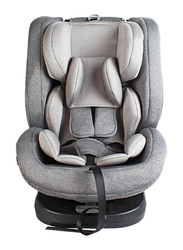 Moon Rover Baby/Infant 360° Rotate Convertible Car Seat, Group:0+/I/II/III, Grey