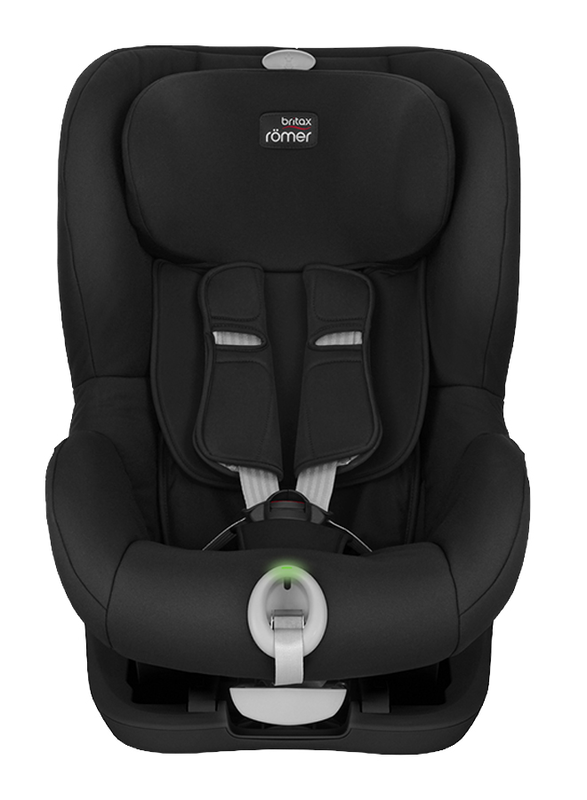 Britax Romer King II LS Black Series Car Seat, Group 1, 9 Months To 4 Years, Cosmos Black