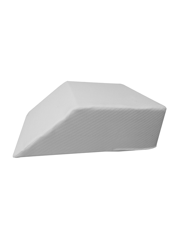 Moon Leg Elevation Pillow, White