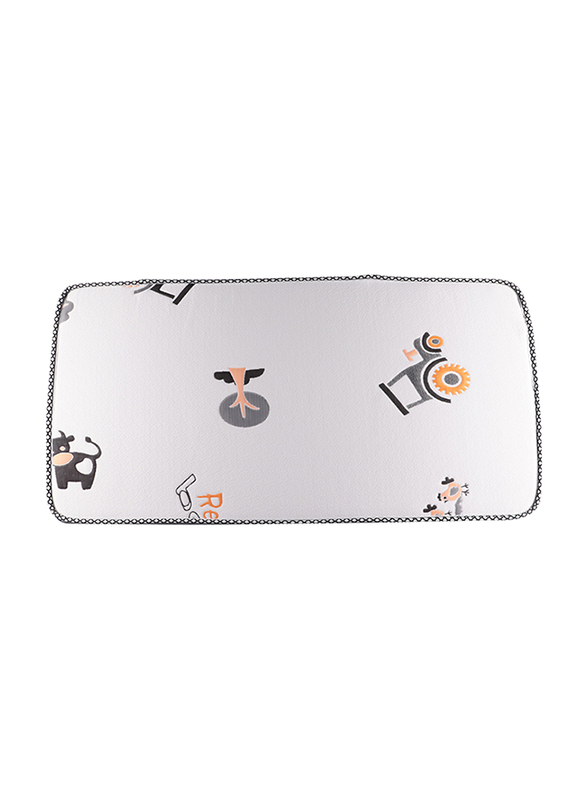 Moon Comfy Mattress, 70 x 133 x 10cm, Grey/Black