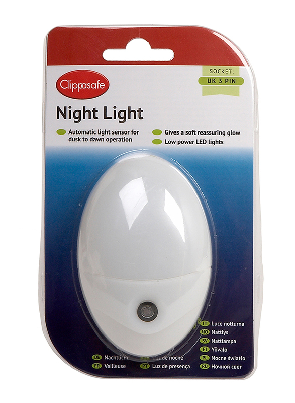 

Clippasafe Night Light with Light Sensor Night Light, Warm White