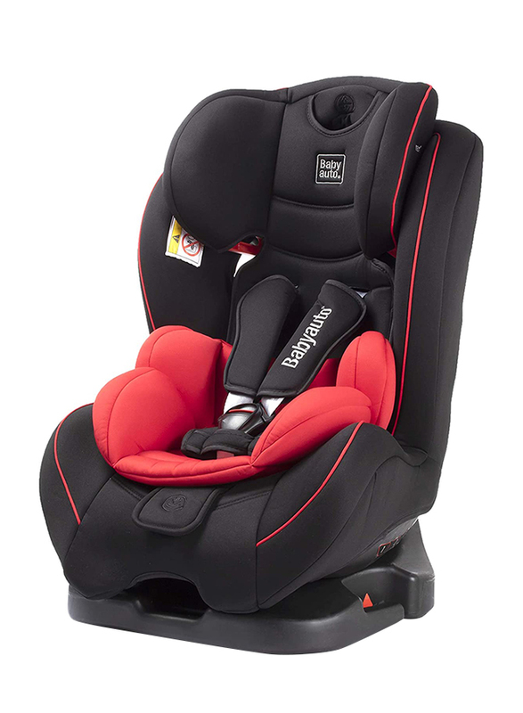 Babyauto Taiyang Baby Security Car Seat, Group 0+/1/2/3, 0-12 Years, Red/Black
