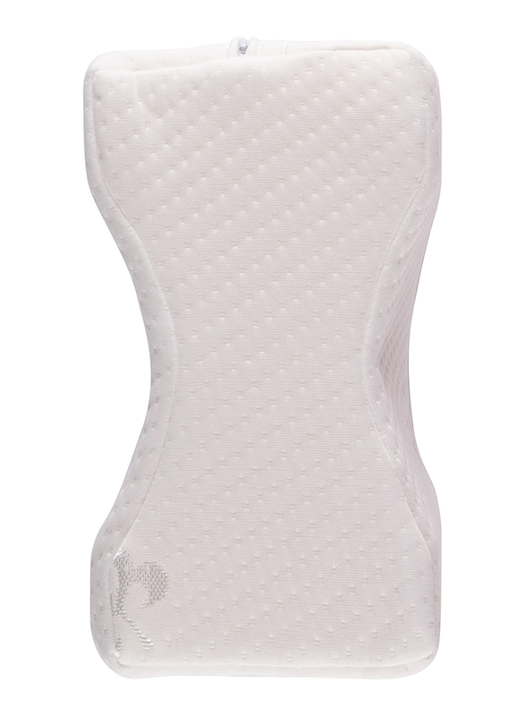 Moon Leg Support Pillow, White