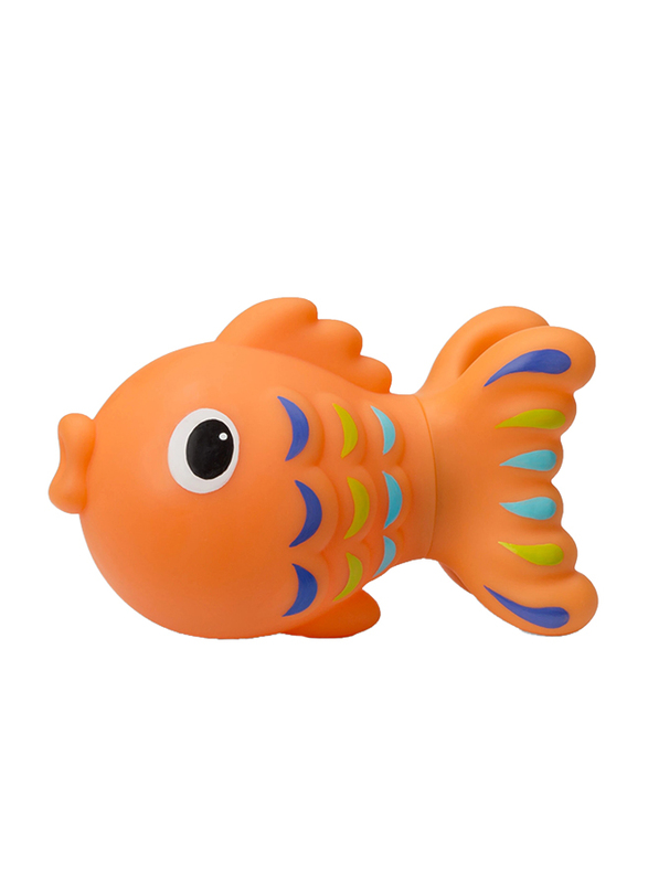 Infantino Jumbo Sea Squirt Fish for Kids, Orange