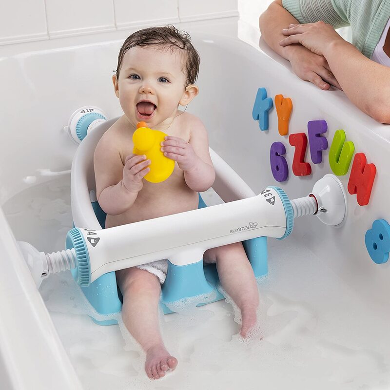 Summer Infant My Bath Seat for Babies, Blue