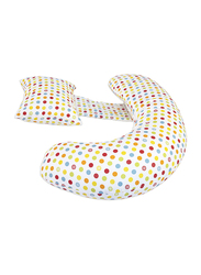 Moon Printed Multi-Position Pregnancy Pillow, Multicolor