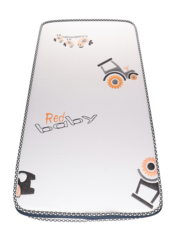 Moon Comfy Mattress, 70 x 133 x 12cm, Grey/Black