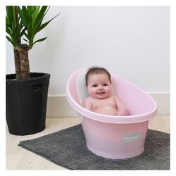 Shnuggle Baby Bath, Soft Pink/Grey