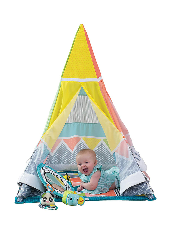 Infantino Grow with me Playtime Teepee Gym, Multicolor