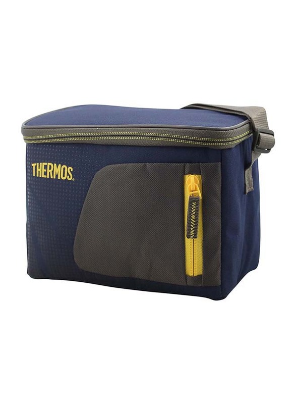 

Thermos Radiance 6 Can Cooler Lunch Bag, Navy/Yellow