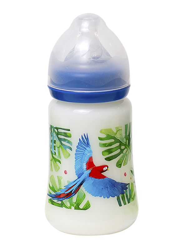 Tommy Lise Feathery Mood Baby Feeding Bottle 250ml, Multicolor