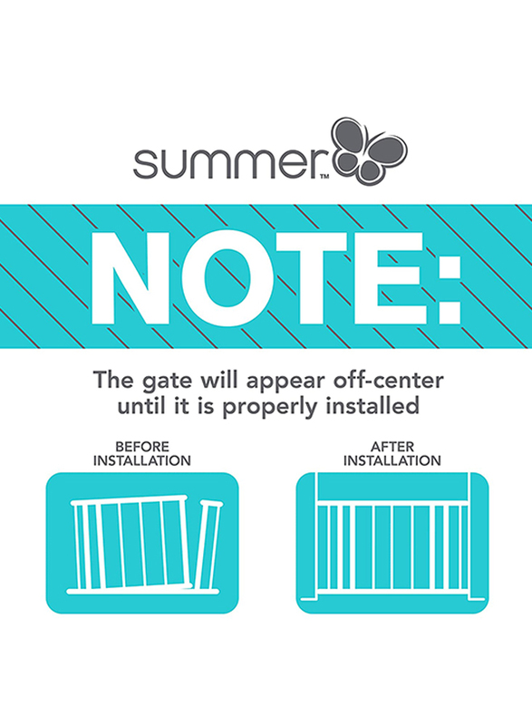 Summer Infant Modern Home Gate, Black