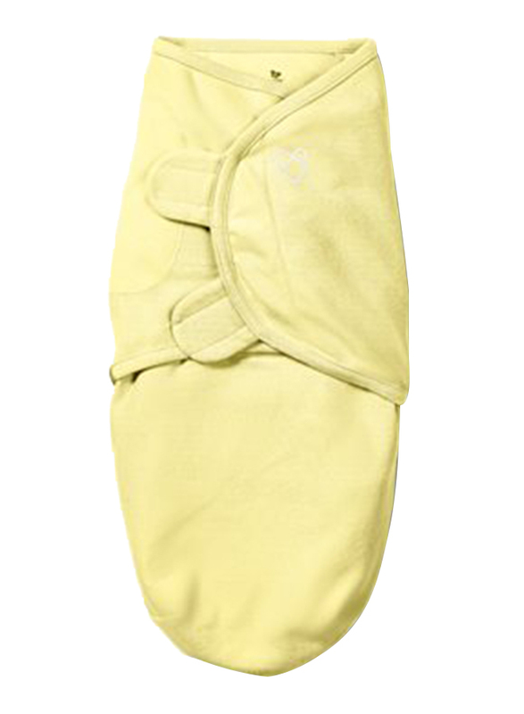 Summer Infant 3-Piece SwaddleMe Stripe Cotton Original Swaddle Set, 0-3 Months, Grey/Yellow/White