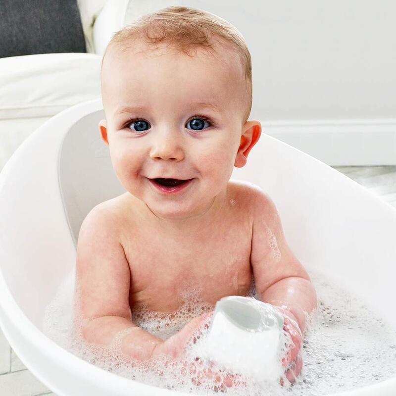 Shnuggle Wishy Bath Toy for Kids, Grey