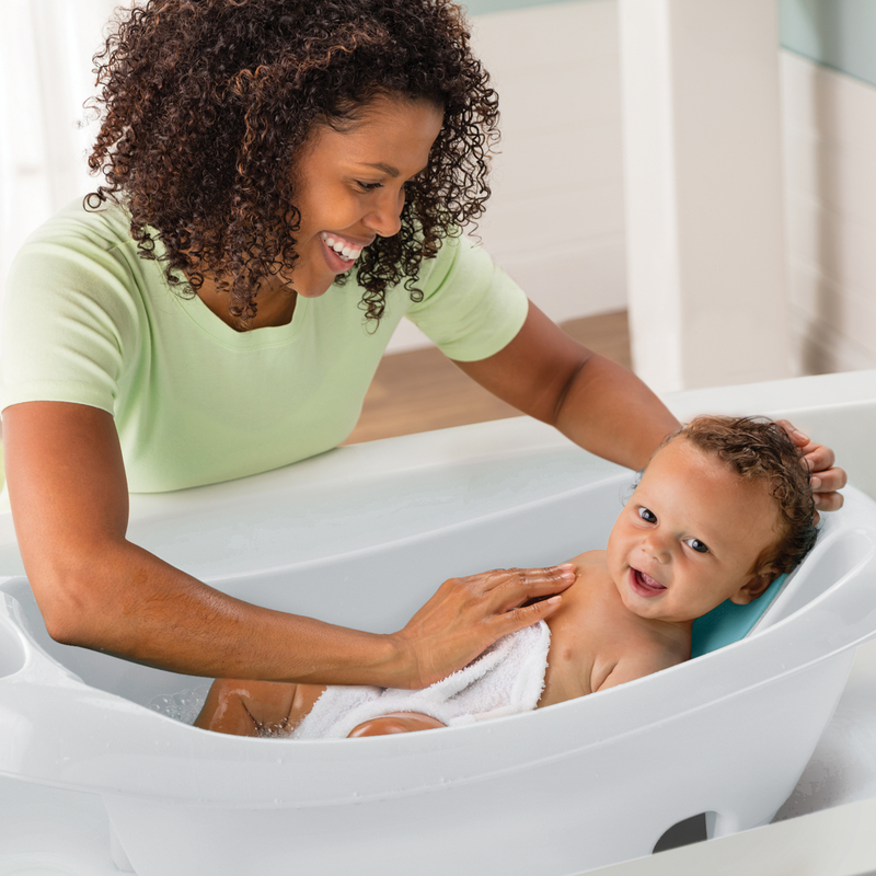 Summer Infant My Fun Bath Tub for Baby, Grey