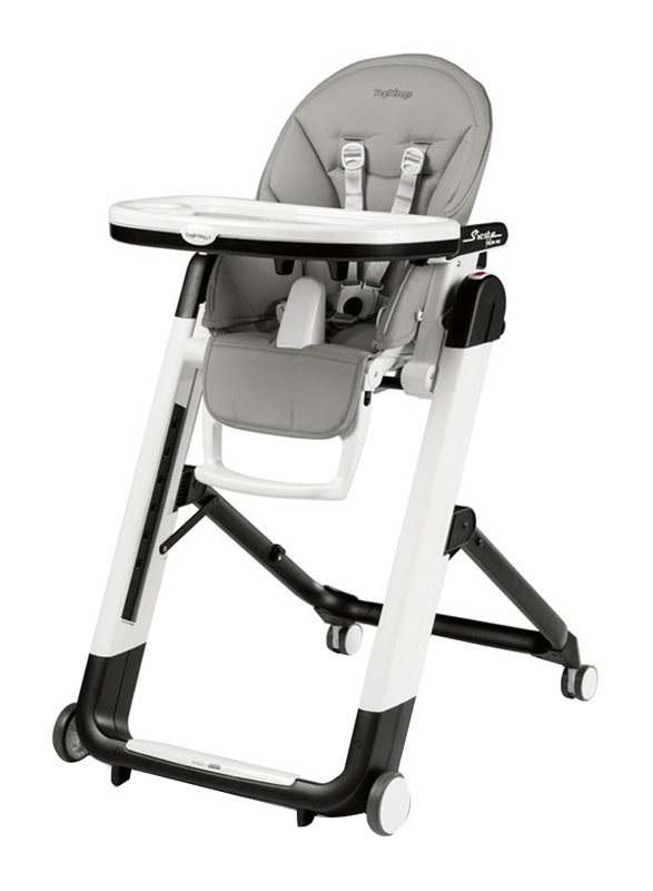 

Peg Perego Siesta Follow Me Multifunctional Compact Highchair, Ice