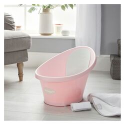 Shnuggle Baby Bath, Soft Pink/Grey