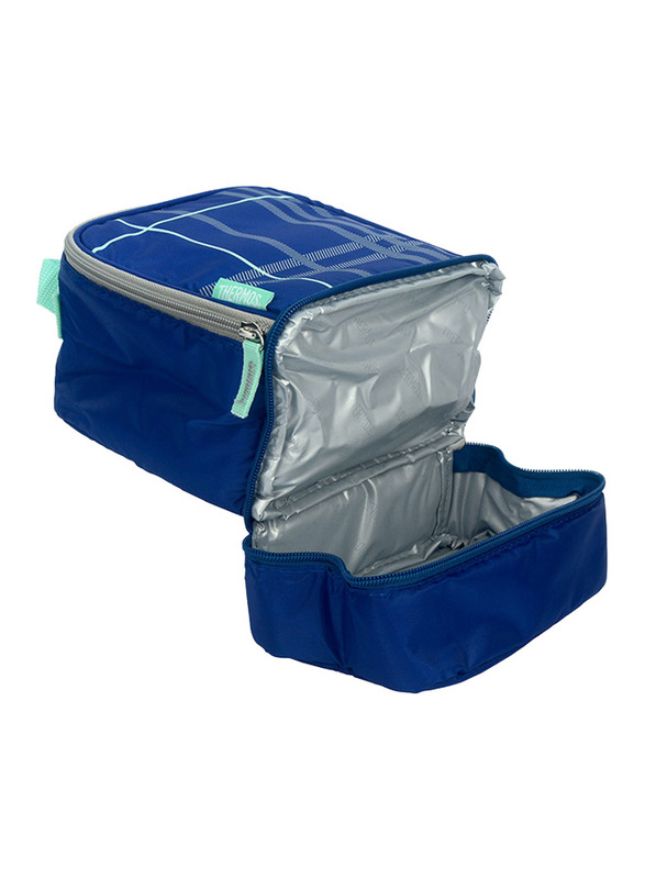 Thermos Opp Dual Lunch Kit, Blue
