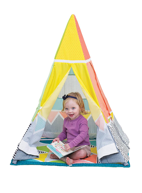 Infantino Grow with me Playtime Teepee Gym, Multicolor