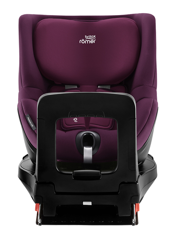 Britax Dualfix I-Size Car Seat, Group 01, 0-4 Years, Burgundy Red