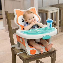 Infantino Grow with Me 4-In-1 Convertible High Chair, Orange