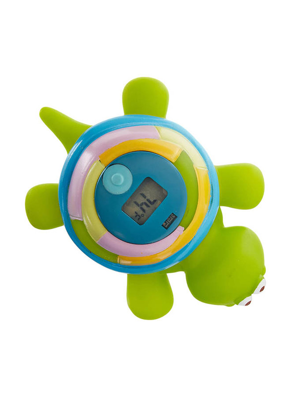 

Summer Infant Digital Bath Temperature Tester for Kids, Green/Blue