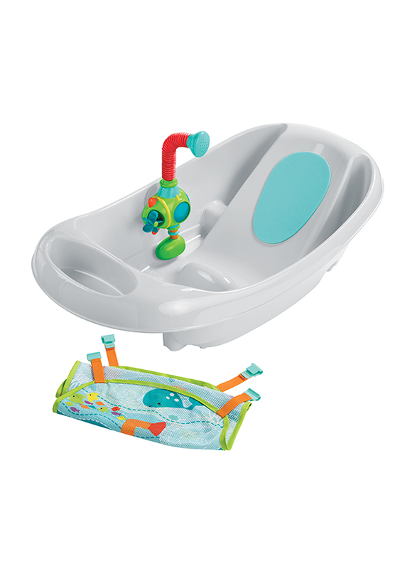 Summer Infant My Fun Bath Tub for Baby, Grey