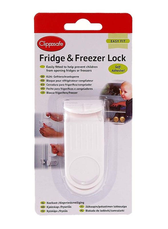 

Clippasafe Fridge & Freezer Lock, White