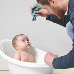 Shnuggle Baby Bath, White/Grey