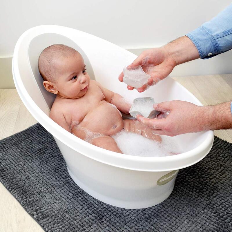 Shnuggle Wishy Bath Toy for Kids, Grey