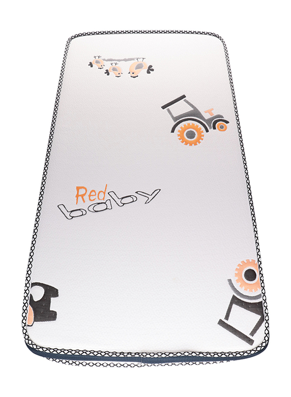 Moon Comfy Mattress, 70 x 133 x 10cm, Grey/Black