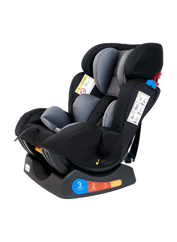 Moon Sumo Convertible Car Seat, Grey/Black