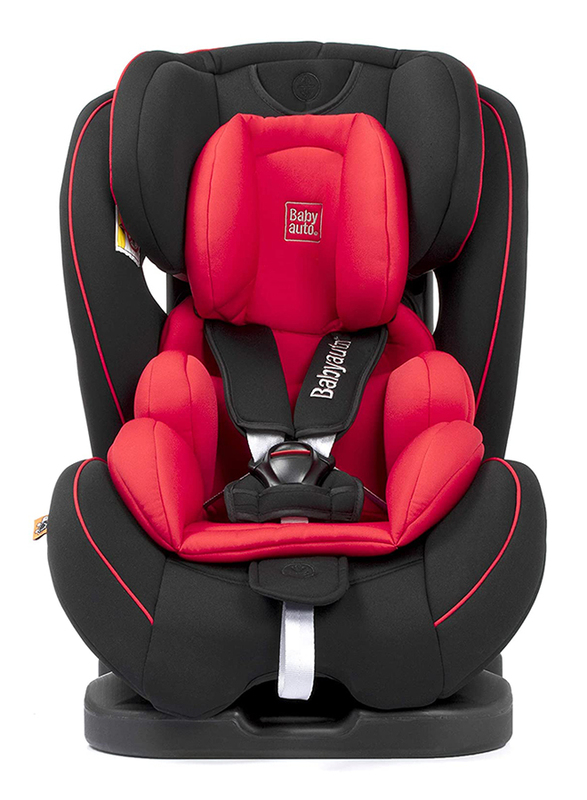 Babyauto Taiyang Baby Security Car Seat, Group 0+/1/2/3, 0-12 Years, Red/Black