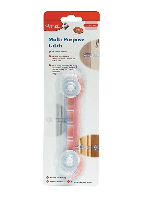 Clippasafe Multi-Purpose Latch, Clear
