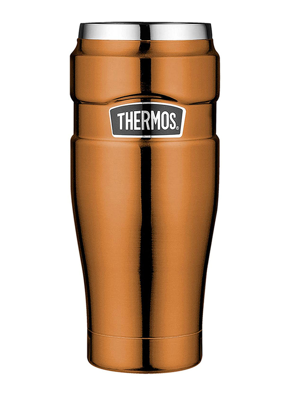 Thermos 470ml Steel King Stainless Steel Travel Mug, Copper