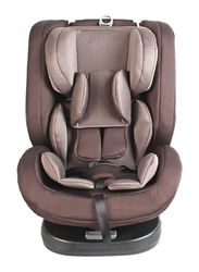 Moon Rover Baby/Infant 360° Rotate Convertible Car Seat, Group:0+/I/II/III, Brown