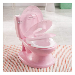 Summer Infant Newborn to Toddler Bath Center & Shower with My Size Potty Seat Combo Set for Kids, Pink