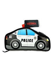 Thermos Novelty Lunch Bag, Police Car, Black/White/Blue