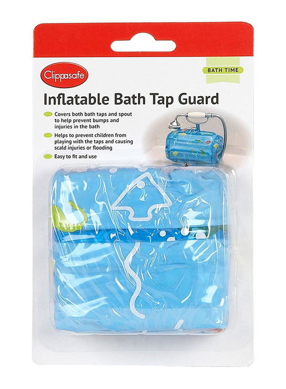 Clippasafe Inflatable Bath Tap Guard, Blue