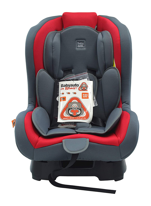 Babyauto Lolo Convertible Car Seat, Red/Grey